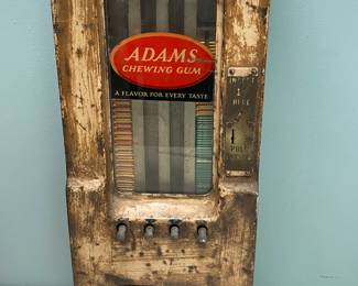 Adams Gum Vending Machine