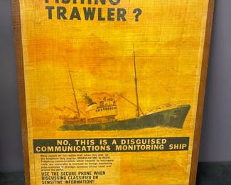 Wartime Wood Poster