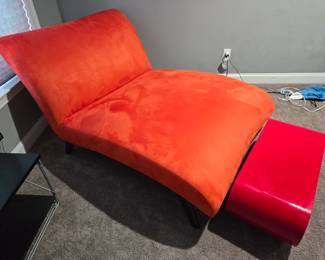 This one is upstairs! There is a red one downstairs! They are crazy cool and comfortable!