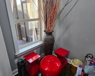 Bright colors throughout the house! Can't help but smile when you come in!