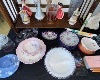 Decorative plates and bowls