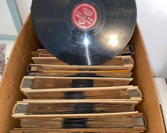Vintage 78 records
