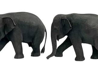 Pair Small Elephants