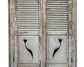 Chippy Corner Cabinet