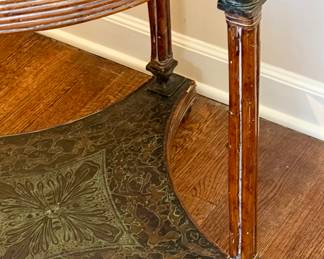 A RARE John Widdicomb side table in a fabulous larger size.