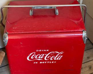 Vintage Coca-Cola cooler