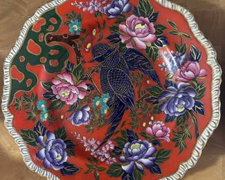 Pair of rare Masons plates circa 1890