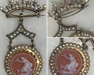 Georgian Cameo brooch 