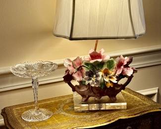 A recently redesigned lamp from Paris flea markets 