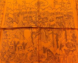 GRAIL RARE Hermes Scarf Carre 90 CAVALCADE DE MAI Silk Foulard