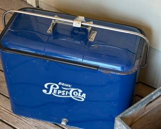 Old Pepsi cooler
