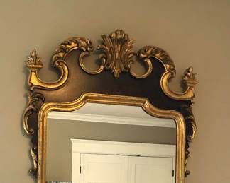 Pretty gilt mirror - 27” x 48”