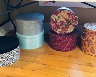 Hat boxes