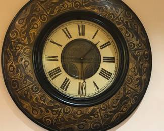 Giant wall clock - 38” diameter