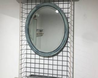 Interesting mirror (29” x 38” x 5” deep)