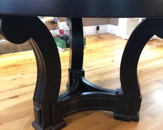 Base of black table
