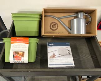 New-in-box housewares, Haws watering can