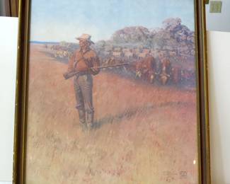 Harold Von Schmidt Frontiersman Print
