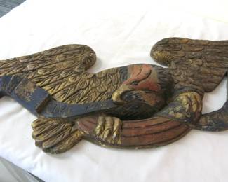 American Eagle "Live and Let Live" Plaque