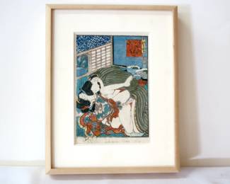 Utogawa Kunisada Japanese Erotica Print