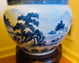 Asain themed planter