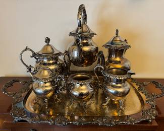 Silver plated Tea set