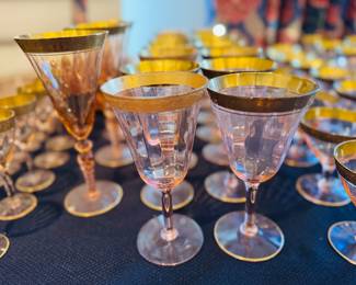 Tiffin Pink depression glass