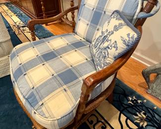 Pair of Bergere Cane chairs