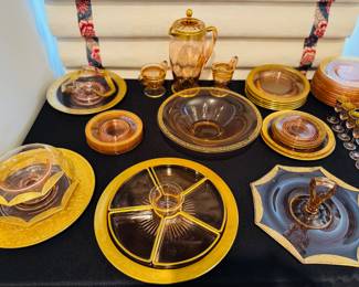 Pink Depression Glass