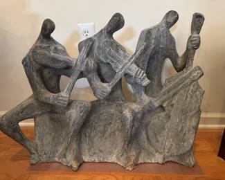 MCM Bronze statue
Over 2 feet
MCM Musicians Bronze Statue