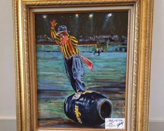 Original Oil by Charley Van Troba