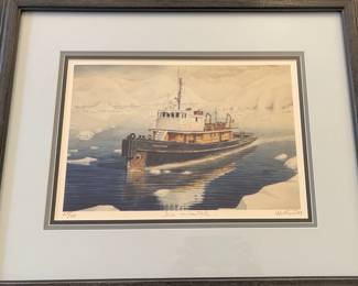 Signed & Numbered Print “Ice Watch “ Nautical