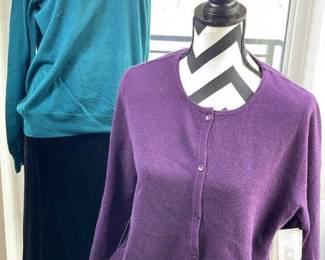 Facconable Wool Sweater * New with Tags Nordstrom Cashmere Cardigan * XL
