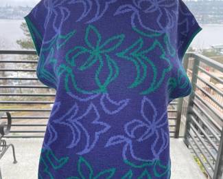 Miss Pendleton Sleeveless Ladies Sweater * Size L
