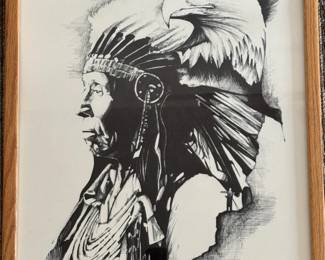 Signed Michael Reagan Lithograph * 1984 * Print 29 Of 50 *