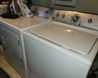 Maytag top load washer & dryer