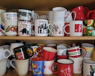 Huge coffee cup collection