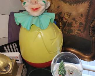 Vintage Roly Poly clown