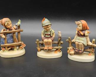 (3) Vintage Hummel Figurines, all W. Germany Mark
