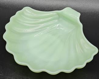Vintage Jadeite Shell Dish