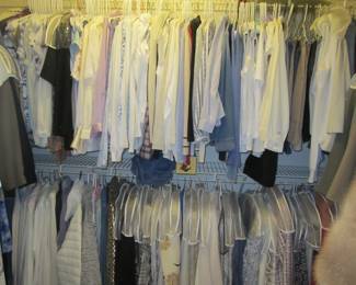 All clothing small, however, high quality