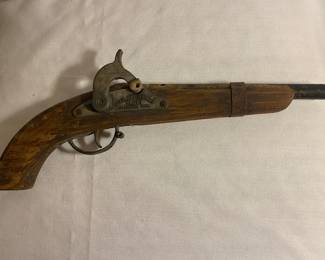 1960s Civil War musket pop gun. 