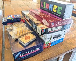 Board games ($5 each)