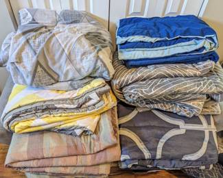 various Comforters ($25)