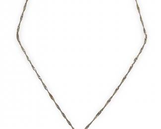 Sterling Silver Italy Heart Pendant Necklace