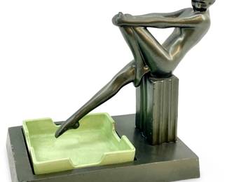 Vintage Frankart Art Deco Ashtray