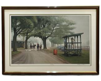 Signed Anthony M. Alonso “Serenity" Print