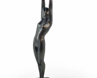 Frankart Nude Female Table Top Ashtray