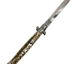 Frank Beltrame Italian Bone Handle Stiletto Knife