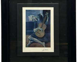 Pablo Picasso “The Old Guitarist" Print
